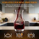 Set of 12 Mini Decanters for Wine Tasting