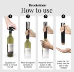 Brookstone Electric Wine Opener & Foil Cutter