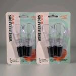 2-Pack Drip-Free Wine Aerators for Any Bottle