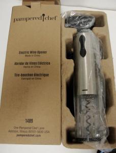 Cordless Stainless Steel Electric Wine Opener
