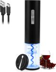 Cokunst Rechargeable Electric Wine Opener with LED