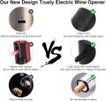 Cokunst Rechargeable Electric Wine Opener with LED