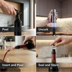 Rechargeable Electric Wine Opener Set with Base