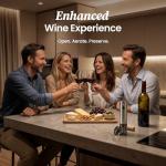 Electric Wine Opener Set with AccessoriesGift