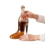Custom High Heel Whiskey Decanter with Stopper