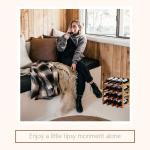 Sturdy Bamboo Wine Rack for Countertop Storage