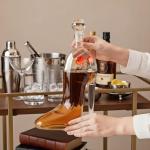 Custom High Heel Whiskey Decanter with Stopper