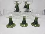 Schott Zwiesel Green Beehive Stem Wine Glasses