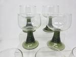 Schott Zwiesel Green Beehive Stem Wine Glasses