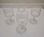 Set of 4 Schott Zwiesel Crystal Water Goblets