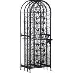 Free Standing Metal Wine Rack for 45 Bottles