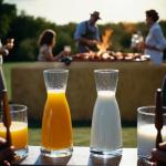 Mini Glass Wine Decanters - Set of 4