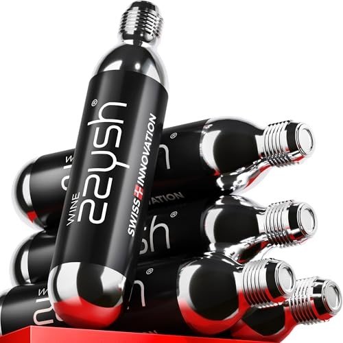 Zzysh® Argon Cartridges for Wine Preservation