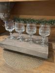 Set of 4 Schott Zwiesel Crystal Wine Glasses