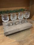 Set of 4 Schott Zwiesel Crystal Wine Glasses