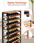 VEVOR 48-Bottle Floor Wine Rack with 8 Tiers