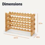 Standing Wine Rack for Bottle Storage