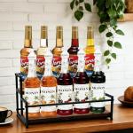 Metal Bottle Holder for 10 Bottles - Rustic Rack