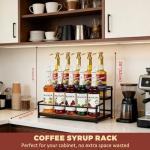 Metal Bottle Holder for 10 Bottles - Rustic Rack