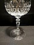 1980s Schott Zwiesel Cut Crystal Wine Goblet