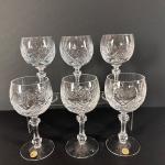 Set of 6 Schott Zwiesel Crystal Wine Glasses