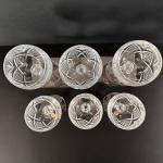 Set of 6 Schott Zwiesel Crystal Wine Glasses