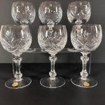 Set of 6 Schott Zwiesel Crystal Wine Glasses