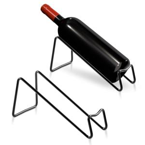 TONLEA Metal Countertop Wine Rack - 2 Piece Set