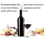 Black Wine Aerator Pourer Set - 4 Pieces