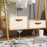 Foyego Stackable Wine Glass Storage Box, 2 Pack