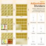 Foyego Stackable Wine Glass Storage Box, 2 Pack