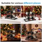 POKIPO Metal Wine Rack – Holds 7 Bottles