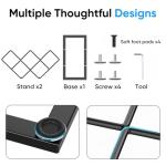 POKIPO Metal Wine Rack – Holds 7 Bottles