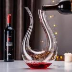 Handmade 1500ml Crystal Wine Decanter and Aerator
