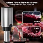 Electric Rechargeable Wine Aerator and Decanter Set