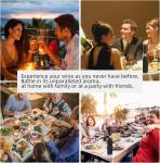 Electric Wine Aerator and Decanter for Connoisseurs