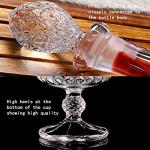 Golden Plated Whiskey Decanter Set with Glasses