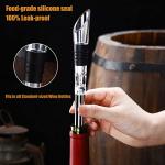 Stainless Steel 3-in-1 Wine Cooler and Pourer