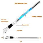 Stainless Steel 3-in-1 Wine Cooler and Pourer