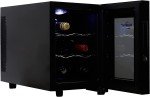 6-Bottle Thermoelectric Wine Cooler - Black