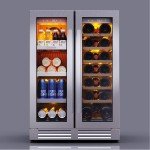 Ca'Lefort 24" Dual Zone Wine Cooler Fridge