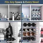 Stackable Wine Rack and Bottle Organizer