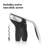 OXO Steel Vertical Corkscrew with Foil Cutter