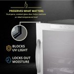 Schmécké Stainless Steel 12-Bottle Wine Cooler