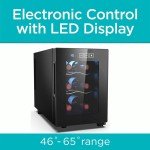 6-Bottle Mini Freestanding Wine Cooler