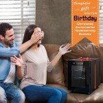 6-Bottle Mini Freestanding Wine Cooler