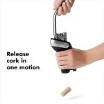 OXO Steel Vertical Corkscrew with Foil Cutter
