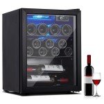 Freestanding Wine Cooler with Triple Pane Glass