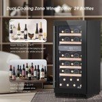 Dual Zone Wine Cooler with Electronic Control