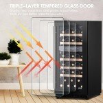 Dual Zone Wine Cooler with Electronic Control